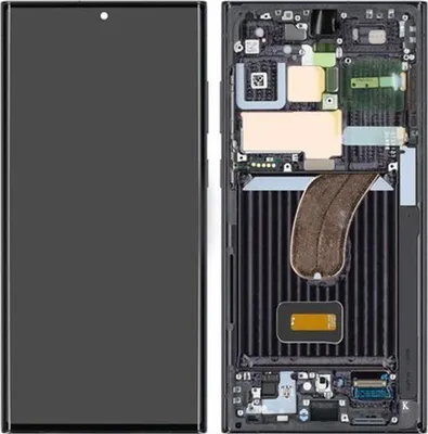 Produktbild von Pantalla LCD original del Samsung Galaxy S23 Ultra -  fantasma