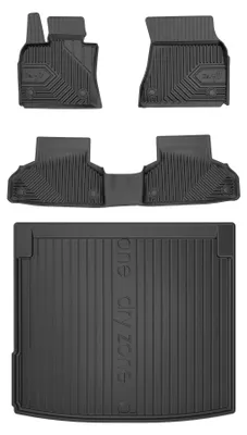 Obrázok produktu pre Autokoberce 3D TPE + vaňa kufra DryZone pre: BMW X6 F16 2014-2019 SUV 4 ks
