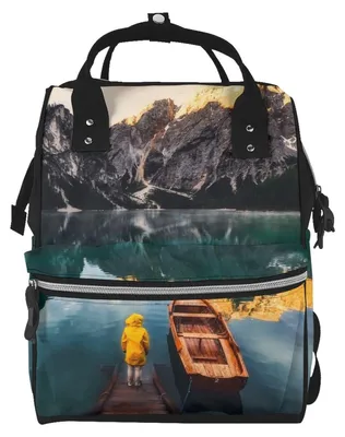 Imagen del producto de Mochila para pañales multifuncional de gran capacidad