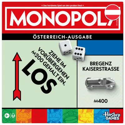 Immagine prodotto di Gioco da tavolo con vano portaoggetti e pedine più grandi. Versione tedesca per l'Austria