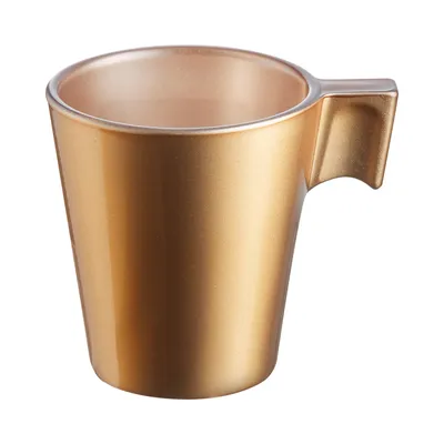 Produktbild von Luminarc Lungo Kaffeetassen - Metallic-gold - 80 ml