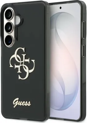 Obrázok produktu pre Guess - IML Big Metal 4G Script puzdro pre Samsung Galaxy S26 - čierne