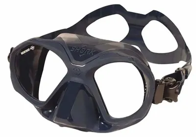 Zdjęcie produktu dla Maska do freedivingu Beuchat Shark Czarna Czarny Jeden rozmiar