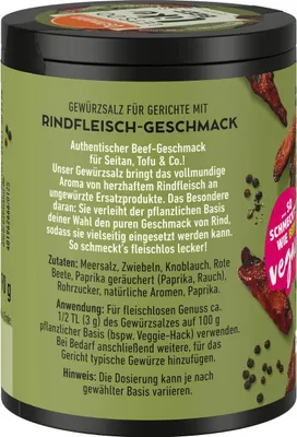 Produktbild von Ostmann Lets Do Like Beef Gewürzmischung intensiver Geschmack 90g
