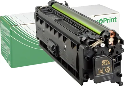 Produktbild von Toner kompatibel zu HP W2120X 212X schwarz Color LaserJet Enterprise MFP M 578DN M 555 x M 555DN M 554DN M 554