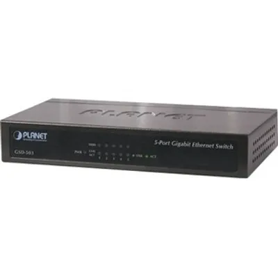 Produktbild von PLANET 5-Port 10/100/1000Mbps Gigabit Ethernet Switch