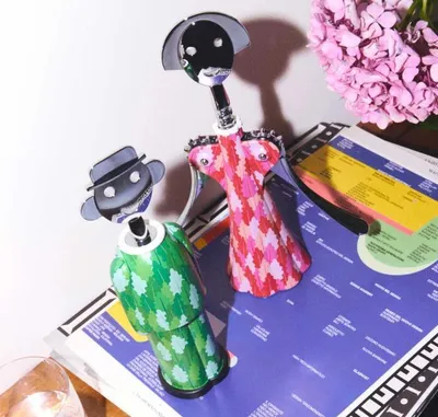 Image de Alessi Aless.M.-Corkscrew Alkipaper32 (Art.-Nr. AM23A 32, EAN 8003299489381)