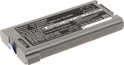 Image de TECHTEK Batterie pour ordinateur portable compatible avec [Panasonic] CF-30, CF-30CTQAZBM, CF-31, CF-52PFNBVFT, CF-53, CF-53AAC01FT, CF-53ASCZYFG, CF