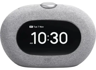 Image de JBL Horizon 3 DAB+/FM Radiowecker mit Bluetooth, Grau