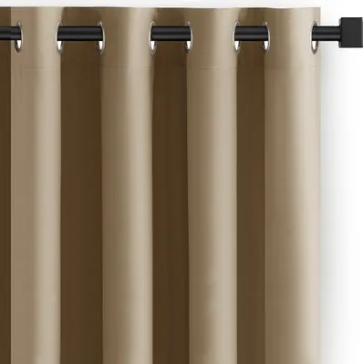 Zdjęcie produktu dla Zasłona gotowa CARLI na przelotkach 140x270 cm beżowa Restilo