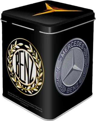Zdjęcie produktu dla Puszka Na Herbatę Mercedes Benz Logo