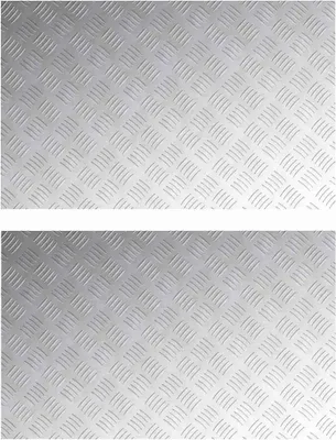 Image de vidaXL Escalier Marche à angle droit 2 pcs Argent 80 x 50 cm Aluminium