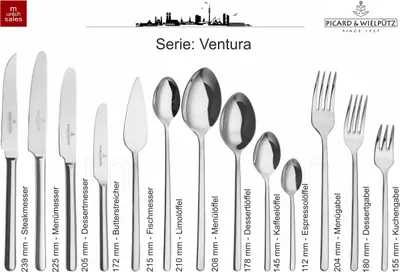 Produktbild von Picard & Wielpütz, Serie ' Ventura ', Suppenschöpfer, 6 Stück, Nr.6108 108162
