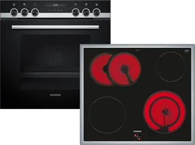 Zdjęcie produktu dla Siemens iQ300 EQ521KA11, Płyta indukcyjna strefowa, 4 stref(y), Szkło ceramiczne, Czarny, Dotyk, 58,3 cm