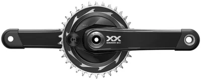 Produktbild von SRAM Kurbelgarnitur Quarq XX SL Eagle T-Type AXS 170 mm - Präziser Powermeter...