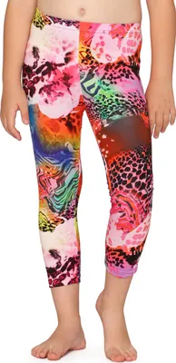 Produktbild von Merry Style Mädchen 3/4 Leggings MS10-405(Mehrfarbig Drucken,110)