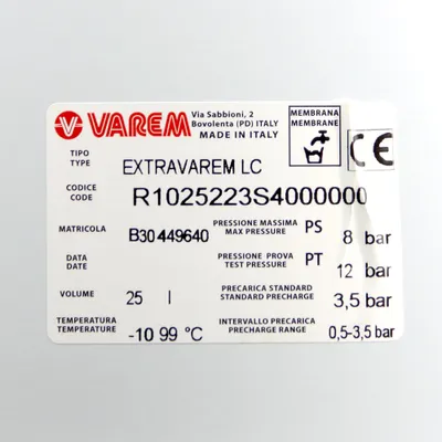Produktbild von Multifunktions Ausdehnungsgefäß 25L 3/4" Extravarem