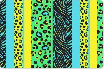Produktbild von MuchoWow® Mauspad Mousepad Design - Pantherdruck - Gelb - Grün 27x18 cm - Mousepads - Maus Mat - Pad - Mausunterlage - Büroartikel - Desk Matten
