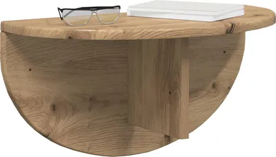 Obrázok produktu pre vidaXL Nástenná polica Artisan – dub 48 x 24 x 24 cm drevotrieska