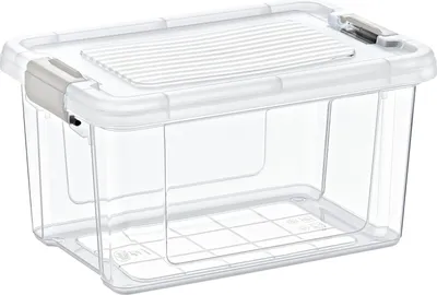 Obrázok produktu pre Priehľadný úložný box, 18 x 12 x 11 cm