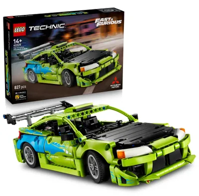 Produktbild von LEGO Technic Fast and Furious Mitsubishi Eclipse Auto - Modellbau Auto - Sammlerset inkl. Lenkung und 2 NOS-Flaschen - Geschenk für Jungen ab 14 Jahren und erwachsene Filmfans - 42229