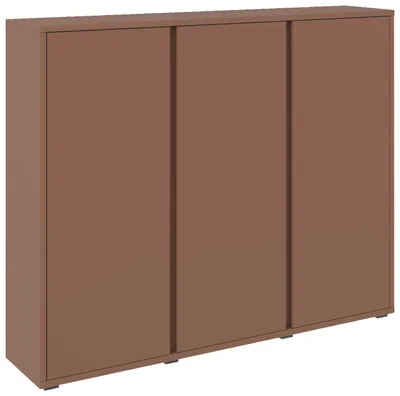 Produktbild von Moderner Schuhschrank LIV in Terracotta, 145 cm breit und 120 cm hoch
