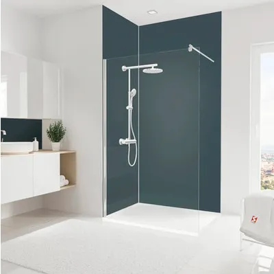 Produktbild von Duschrückwand Set SCHULTE DecoDesign Farbe anthrazit 255 x 120 cm D1900916 677