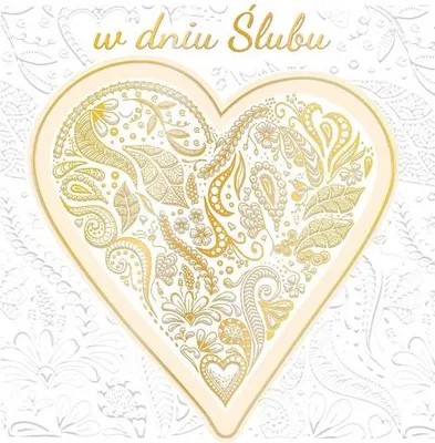 Obrázok produktu pre Svadobná karta Svadobné srdce PATTERN