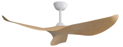 Zdjęcie produktu dla Wentylator sufitowy bez oświetlenia, z pilotem i timerem, silnik DC, 6 stopni prędkości, średnica 96 cm, kolor biały