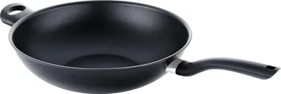 Produktbild von Fissler Cenit / Wok-Pfanne beschichtet (Ø 32 cm – 5,6 L) große Brat-Pfanne, antihaftend, alle Herdarten – außer Induktion