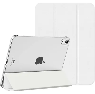 Obrázek produktu pro Ochranný obal pro iPad 11. generace (2021) a 10. generace (2022), bílý, průhledný, s funkcí stojánku, automatické aktivace/uspávání