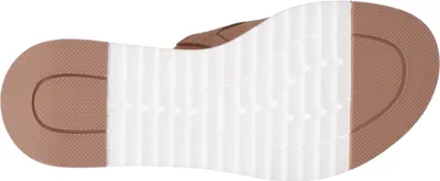 Produktbild von Caprice Damen Pantolette Leder Flechtoptik sportliche Laufsohle 9-27201-28, Größe:38 EU, Farbe:Beige