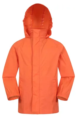 Produktbild von Mountain Warehouse - "Pakka II" Jacke, wasserfest für Kinder MW1560 (158) (Orange)