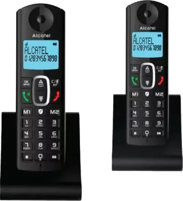 Image de Téléphone fixe Alcatel F685 Duo Noir