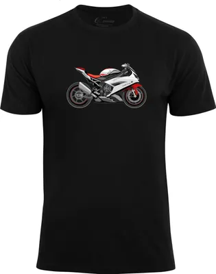 Produktbild von Cotton Prime® T-Shirt STARK SOUL Motorbike M schwarz