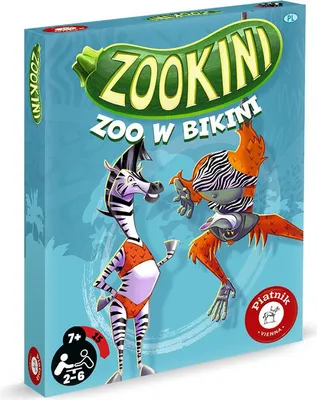 Produktbild von Zookini Kartenspiel - Tiere in Badeanzügen entdecken!