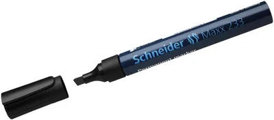 Immagine prodotto di Marcatore permanente 233 con punta a cuneo 1-5mm nero Confezione da 10