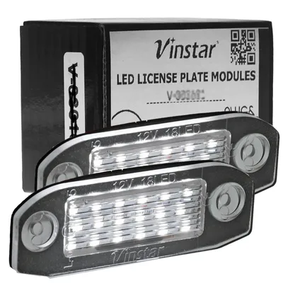 Produktbild von Vinstar LED Kennzeichenbeleuchtung kompatibel mit VOLVO C70 06-13 S80 V70 XC70 ab 2007