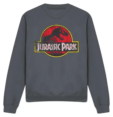 Obrázek produktu pro Mikina Jurassic Park – uni, pánská/dámská, model TV35309 (velikost L), barva: antracitová (uhlově černá)