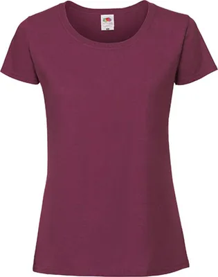 Image de Fruit of the Loom Ladies' Iconic 195 Ringspun Premium T