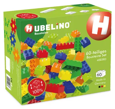 Image de Hubelino, jeu de 60 blocs de construction