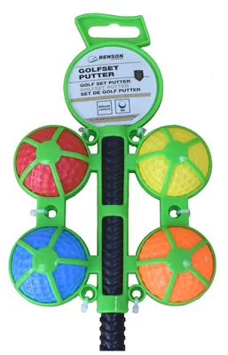 Produktbild von Kinder Golfschläger-Set Putter 56cm mit 4 Bällen Minigolf Outdoor