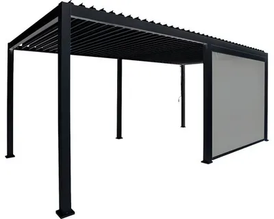 Produktbild von Sonnenrollo Mirador für 360 cm Seite anthrazit - ähnlich RAL7015