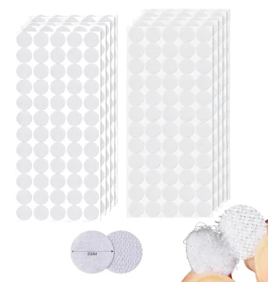 Produktbild von Selbstklebende Klettverschlüsse, 600 Stück - 20 mm