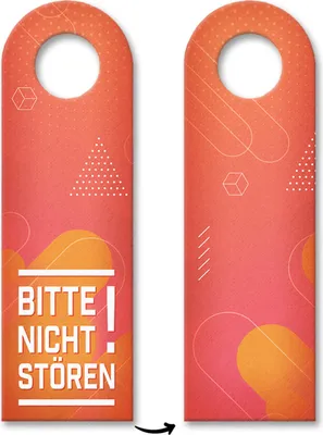 Produktbild von 10x Bitte nicht stören! Türhänger Türanhänger Türschild Schild an der Türklinke