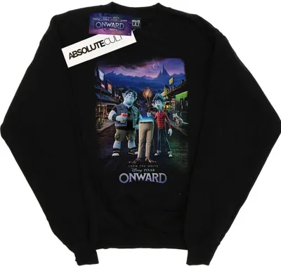 Produktbild von Disney - "Onward" Sweatshirt für Damen BI32335 (L) (Schwarz)