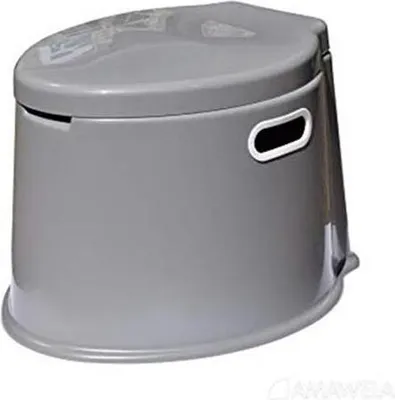 Produktbild von Yachticon Camping Eimer Toilette grau 106040591705918