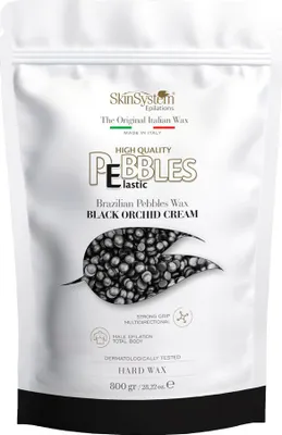 Immagine prodotto di SkinSystem Le Pebbles High Quality Brazilian Pebbles Wax Black Orchid Cream 800g