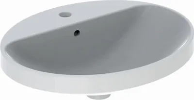 Produktbild von Geberit 500720012 VariForm Einbauwaschtisch, oval