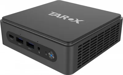 Produktbild von TAROX G12 - Mini-PC - Core i3 1215U - RAM 8 GB - SSD 500 GB - NVMe - UHD Graphics - Wi-Fi 6E, 1GbE, 2.5GbE, Bluetooth - WLAN: 802.11a/b/g/n/ac/ax (Wi-Fi 6E)